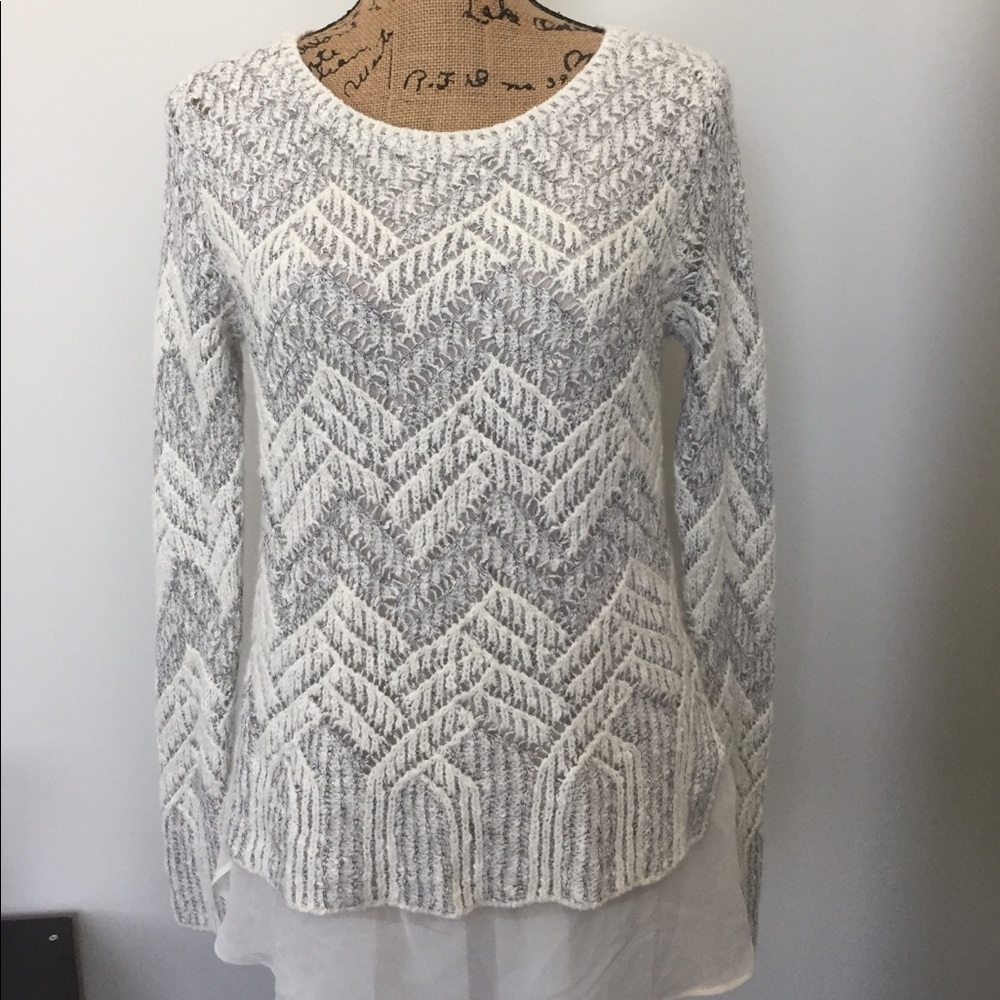 Lucky sweater blouse